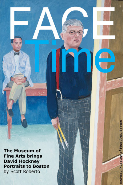 The Museum of Fine Arts brings David Hockney Portraits to Boston, by Scott Roberto; courtesy Museum of Fine Arts, Boston