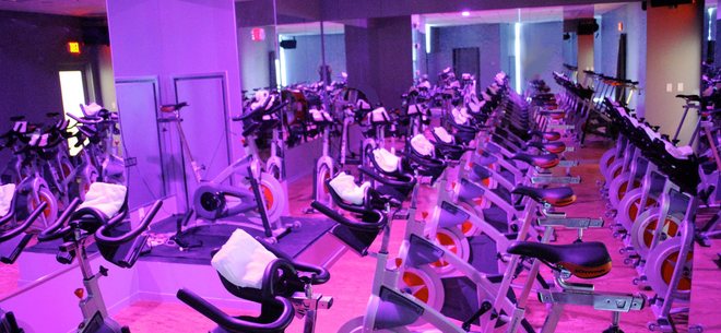 The handle bar store indoor cycling studio