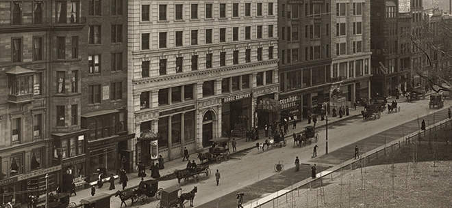 Globe Theatre Boston 1900s MA Photo 